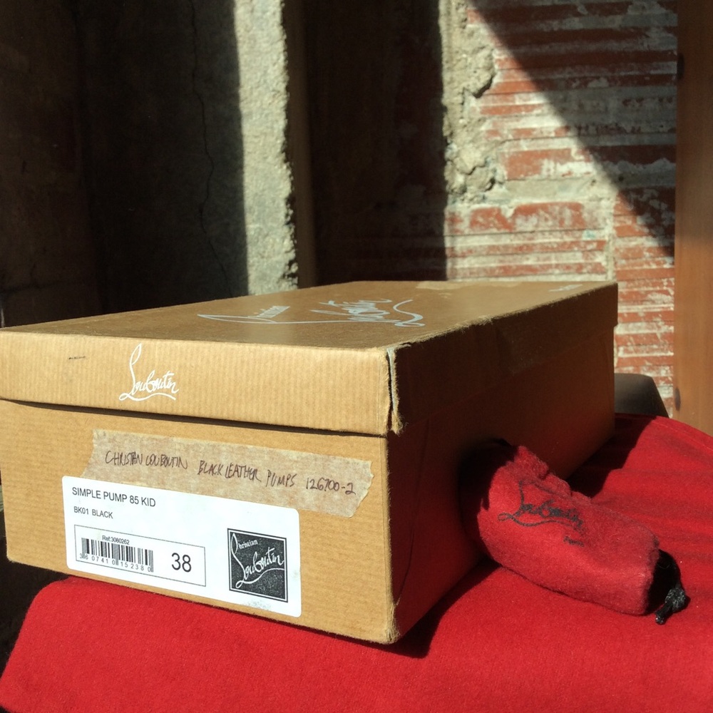 Christian Louboutin Simple Pump 85 Kid Size 38 - Picture 11 of 11